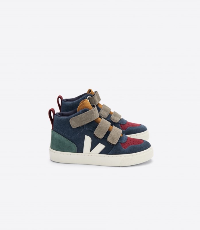 Veja V-10 Mid Suede Multico Nautico Cyprus