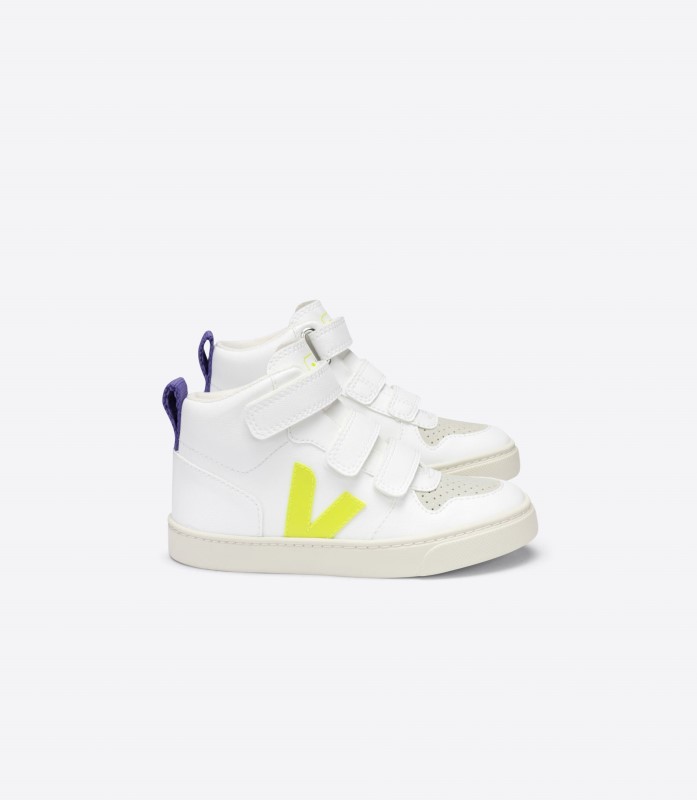 Mid Cwl White Jaune Fluo Purple Special Veja