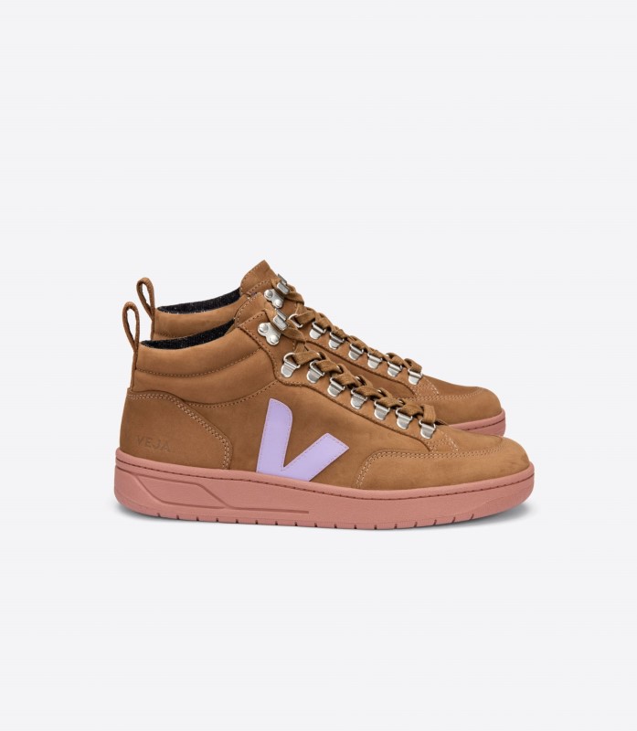Nubuck καφέ λεβάντα βλ