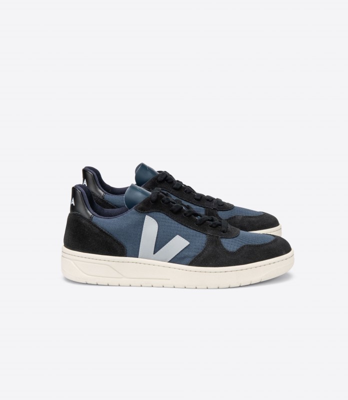 Ripstop Nautico Oxford Grey Black συλλογή Veja