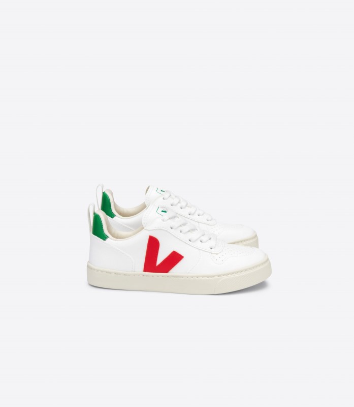 Veja Laces Cwl White Pekin Emeraude σειρά
