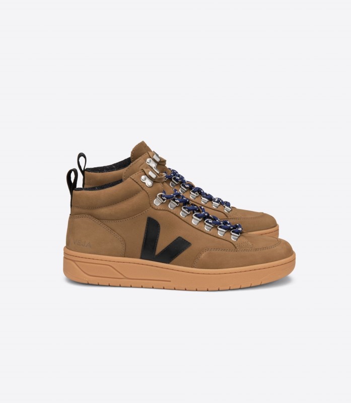 Nubuck μαύρη σκηνή τέλεια Veja