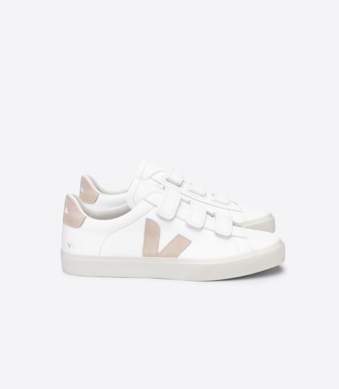 κολεξιόν Chromefree Leather White Sable Veja