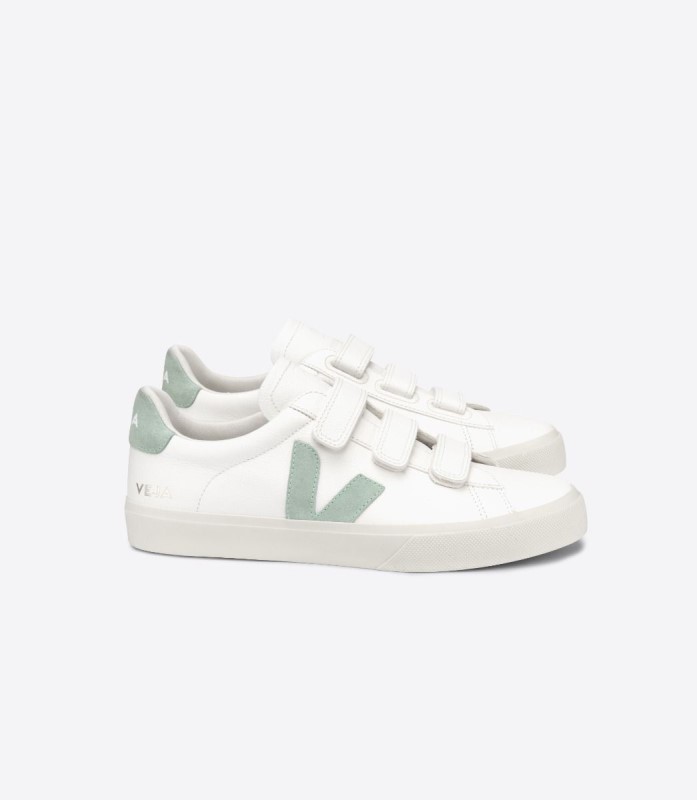 Veja Chromefree δέρμα λευκό Matcha Premium