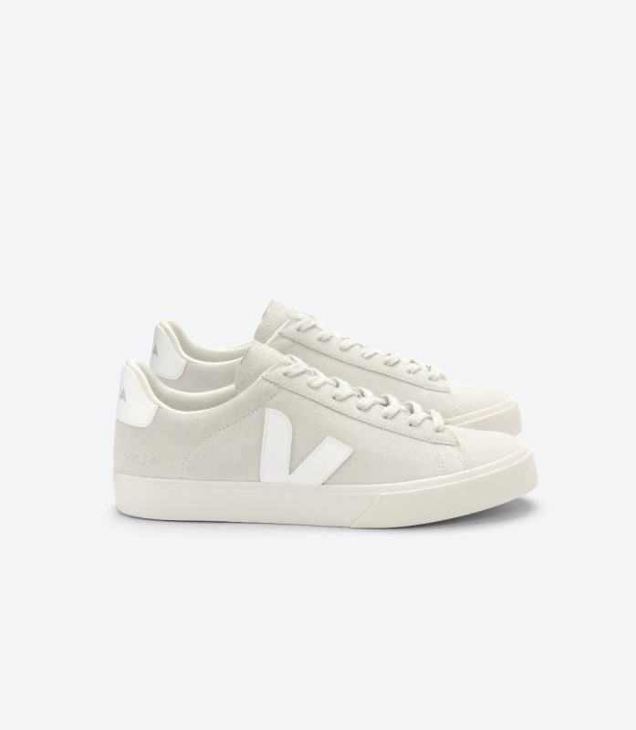Premium Veja Suede φυσικό λευκό