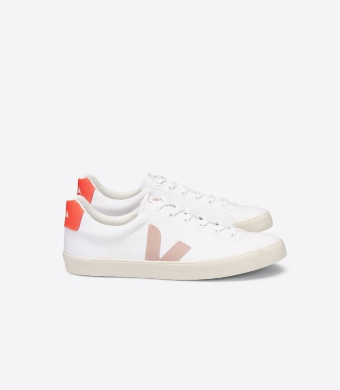 δείτε Splash If Canvas White Babe Orange-fluo